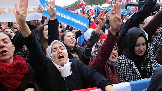 CUMHURBAŞKANI ERDOĞAN, MUĞLA'DA KONUŞTU