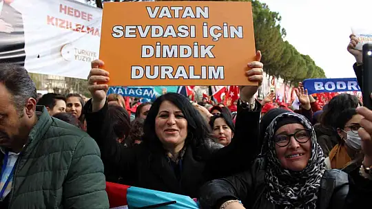 CUMHURBAŞKANI ERDOĞAN, MUĞLA'DA KONUŞTU