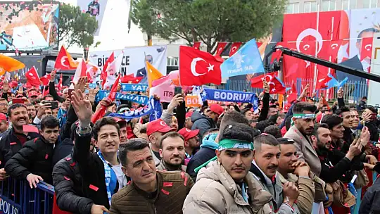 CUMHURBAŞKANI ERDOĞAN, MUĞLA'DA KONUŞTU