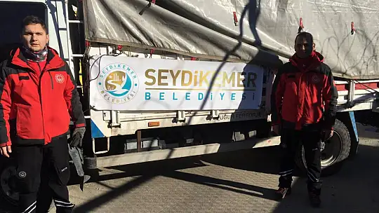 SEYDİKEMER BELEDİYESİ DEPREMZEDELER İÇİN TEK YÜREK