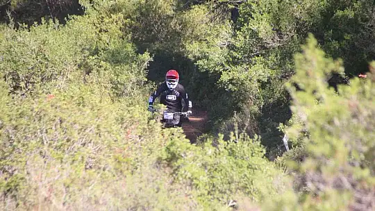 Dağ bisikletleri Bodrum'da yarıştı
