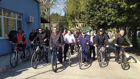 Dalaman'da bisiklet turu düzenlendi