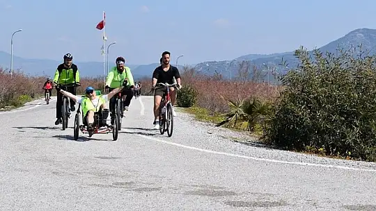Dalaman'da bisiklet turu düzenlendi