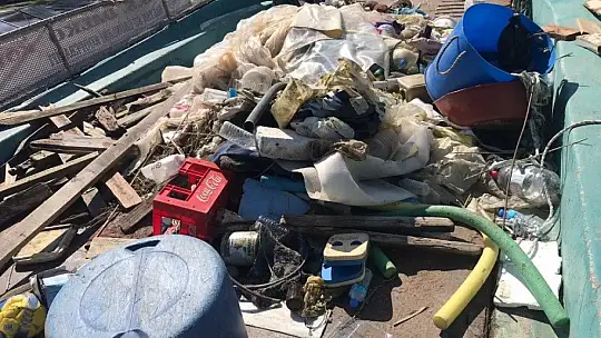 Dalyan Kanalı ve Köyceğiz Gölü'nde temizlik çalışmalarına devam ediliyor