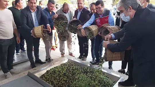 Datça'da hibe destekli zeytinyağı fabrikası hizmete açıldı