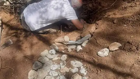 Datça'da Hızırşah Sarnıcı içi ve etrafı temizlendi