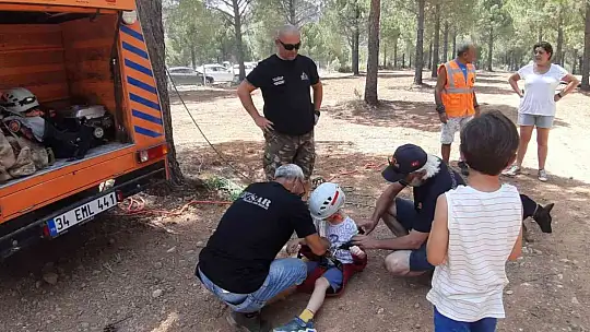 Datça'da kurtarma tahliye eğitimi verildi