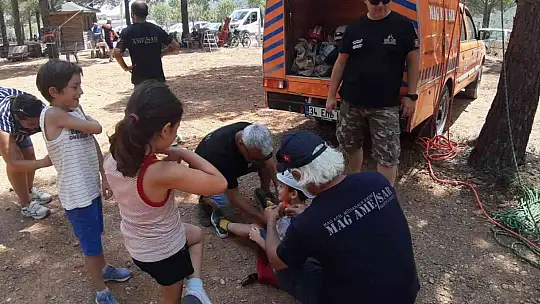 Datça'da kurtarma tahliye eğitimi verildi