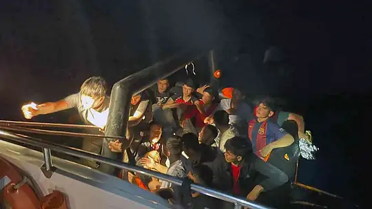 Datça'da ve Bodrum'da 98 göçmen kurtarıldı