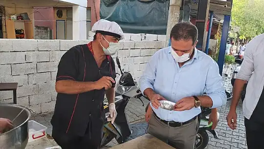 Muhtarlardan aşure etkinliği