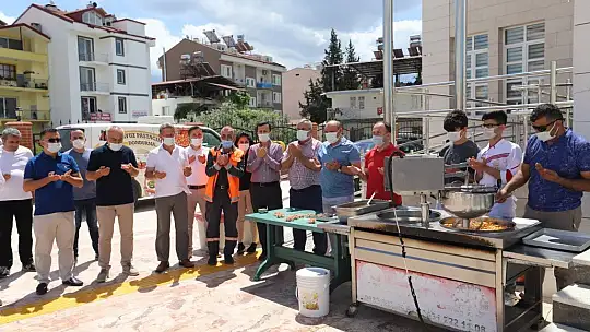 Seydikemer Belediyesi'nden vefat eden personeller için lokma hayrı