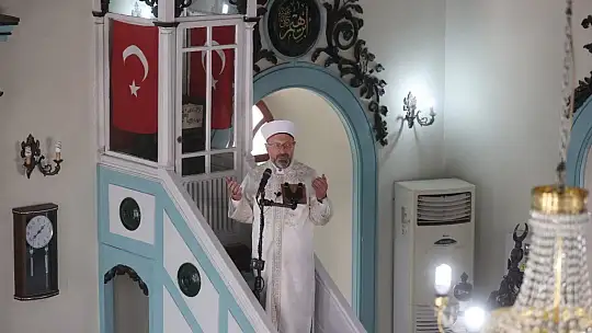 Diyanet İşleri Başkanı Erbaş Muğla'da hutbe okudu