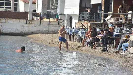 DOĞUDA KIŞ, BATIDA DENİZ KEYFİ