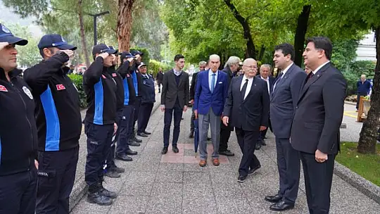 DP LİDERİ UYSAL, KARACA'YI ZİYARET ETTİ