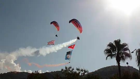 Fethiye'de Cumhuriyet coşkusu