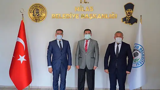 Yatağan ve Kavaklıdere Belediye Başkanlarından ziyaret