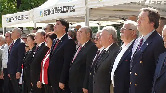 CUMHURİYET MEYDANI'NDA ÇELEK TÖRENİ