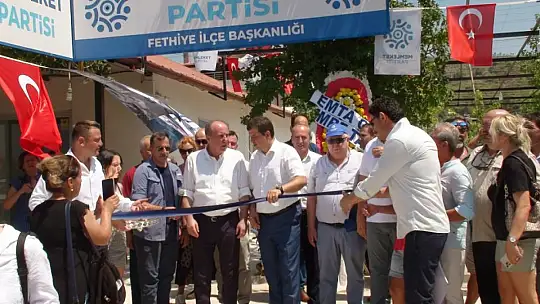MEMLEKET PARTİSİ FETHİYE İLÇE BİNASI AÇILDI