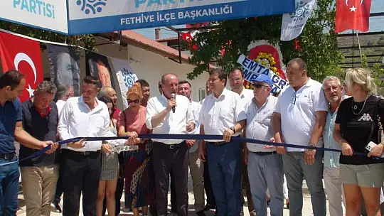 MEMLEKET PARTİSİ FETHİYE İLÇE BİNASI AÇILDI