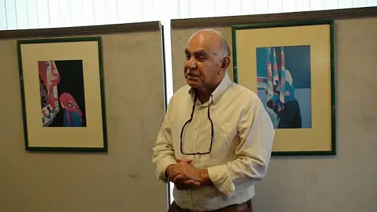 AZİZ ÇETİNKAYA SERGİSİ HALKLA BULUŞUYOR