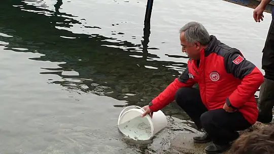 DÜNYA BALIKÇILIK GÜNÜ'NDE 30 BİN YAVRU ÇUPRA DENİZLE BULUŞTU
