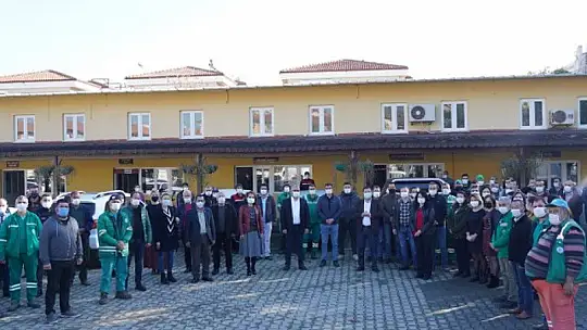 Başkan Tokat Belediye personelinin yeni yılını kutladı 