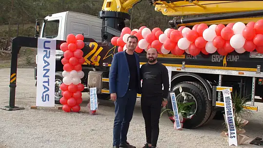 URANTAŞ BETON'DAN YERLİ ÜRETİME DESTEK