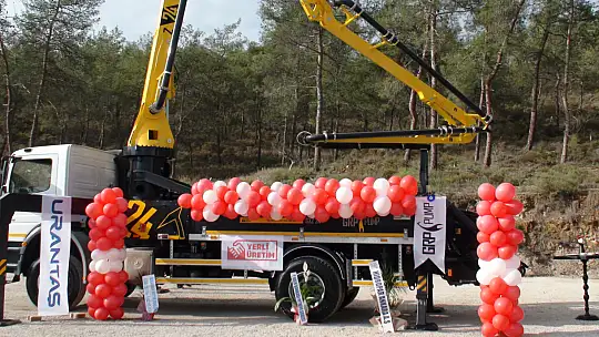 URANTAŞ BETON'DAN YERLİ ÜRETİME DESTEK