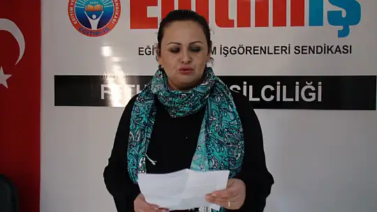 ALTINÇEKİÇ, 'İNSANCA YAŞAYACAK ÜCRET, VERGİDE ADALET İSTİYORUZ!'