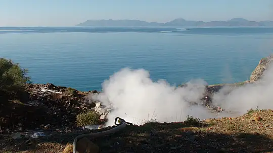 TEMİZLİK ATEŞİ YAKAN ŞAHIS CEZA YEMEKTEN KURTULAMADI 
