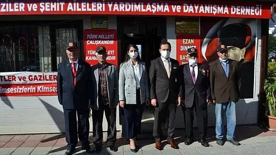 Kaymakam Fırat, 'Gazilerimizde ayaklı vatan aşkı, canlı bir şekilde görünüyor'
