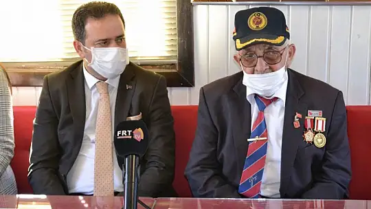 Kaymakam Fırat, 'Gazilerimizde ayaklı vatan aşkı, canlı bir şekilde görünüyor'