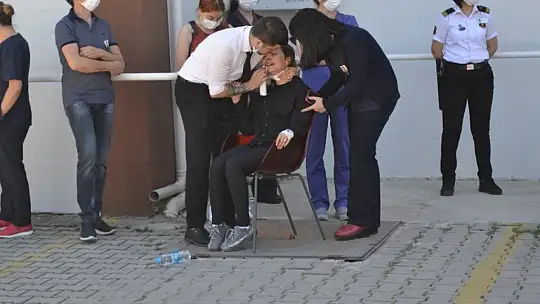 Gözyaşları sel oldu