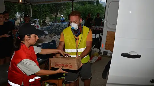 FTSO, Yangın Bölgelerine Destek Verdi