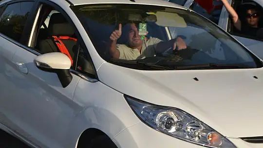 30 Ağustos Zafer Konvoyuna Coşkulu Katılım