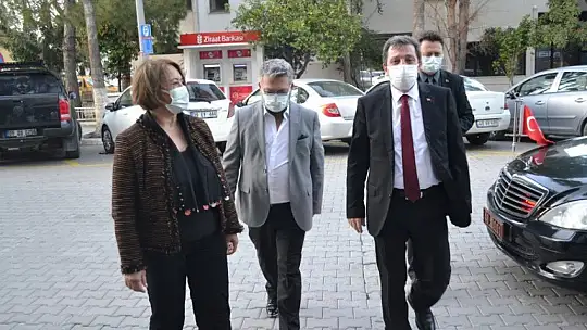 Vali Tavlı'dan İGD ve SED Medya'ya ziyaret