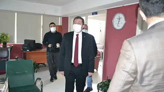 Vali Tavlı'dan İGD ve SED Medya'ya ziyaret