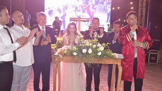 Ali Fatih Çoban dünya evine girdi