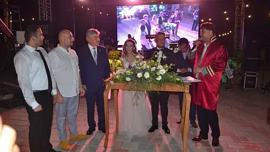 Ali Fatih Çoban dünya evine girdi