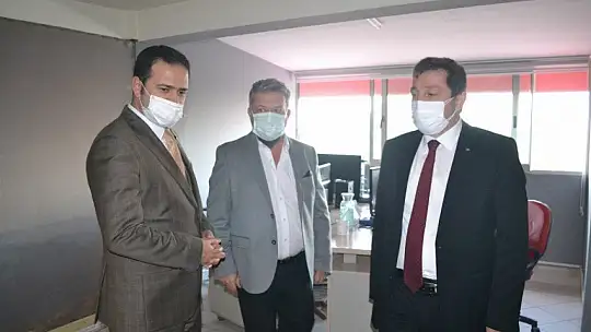 Vali Tavlı'dan İGD ve SED Medya'ya ziyaret