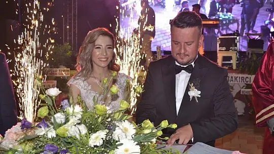 Ali Fatih Çoban dünya evine girdi