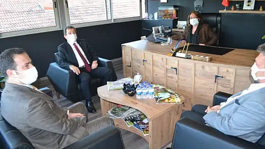 Vali Tavlı'dan İGD ve SED Medya'ya ziyaret