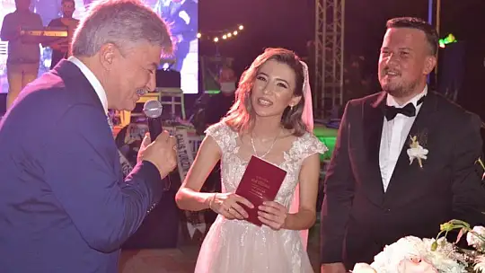 Ali Fatih Çoban dünya evine girdi