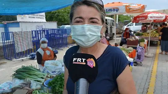 Fethiye halkı semt pazarlarına akın etti