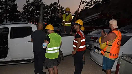 FTSO, Yangın Bölgelerine Destek Verdi