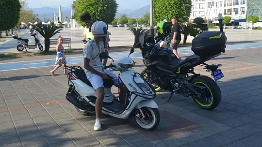 Trafiğe Kapalı Alanlarda Motor Kullananlara Ceza Yağdı