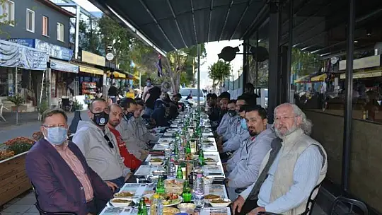 Lokman Hekim Fethiye Belediyespor'a moral yemeği