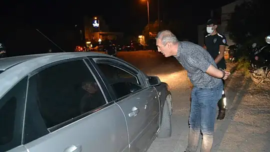 Denetimler gece boyu sürdü