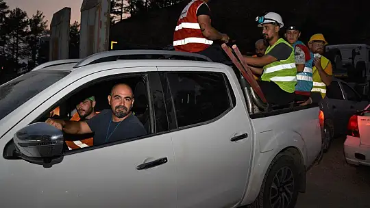 FTSO, Yangın Bölgelerine Destek Verdi