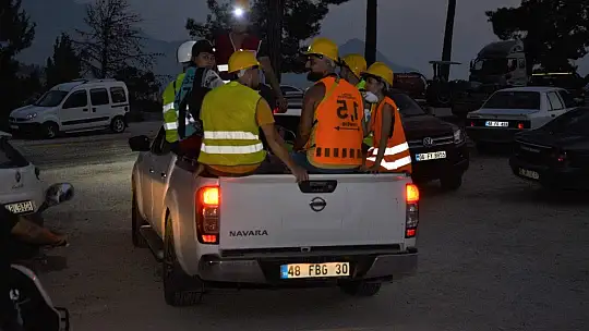 FTSO, Yangın Bölgelerine Destek Verdi